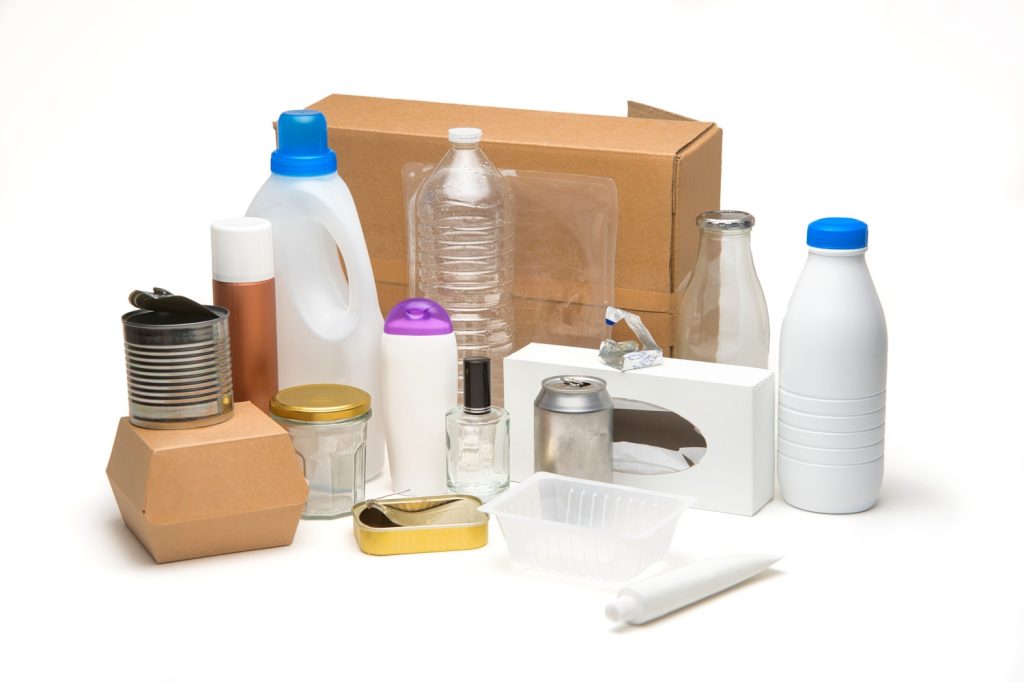 Illustration de la ResponsabilitÃ© Ãlargie du Producteur pour les emballages mÃ©nagers