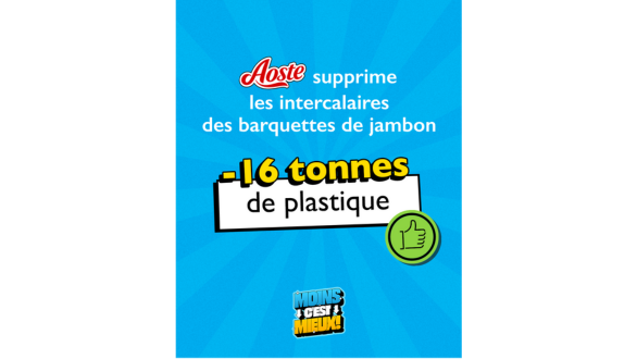 - 16 tonnes de plastique