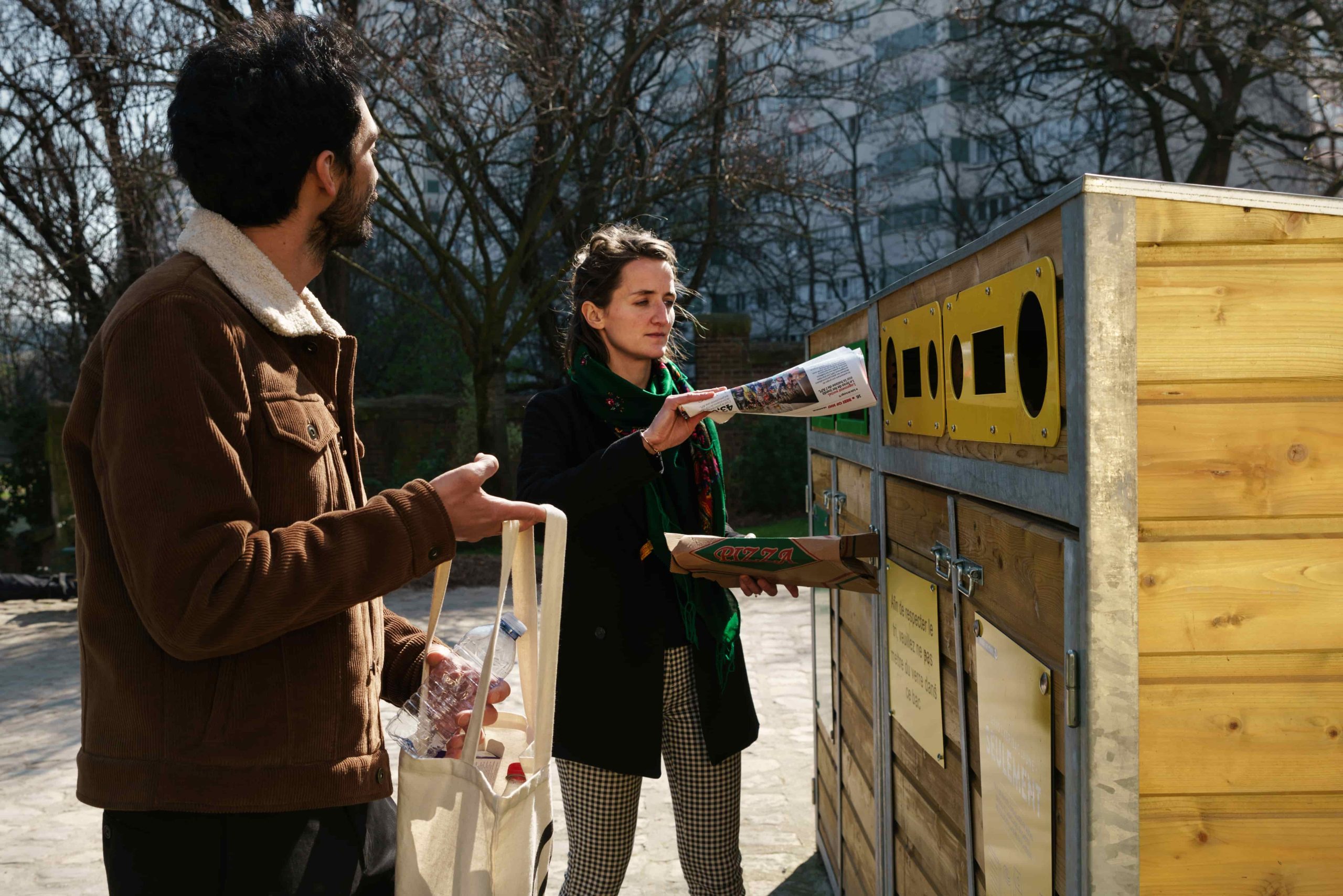 Geste de tri hors domicile