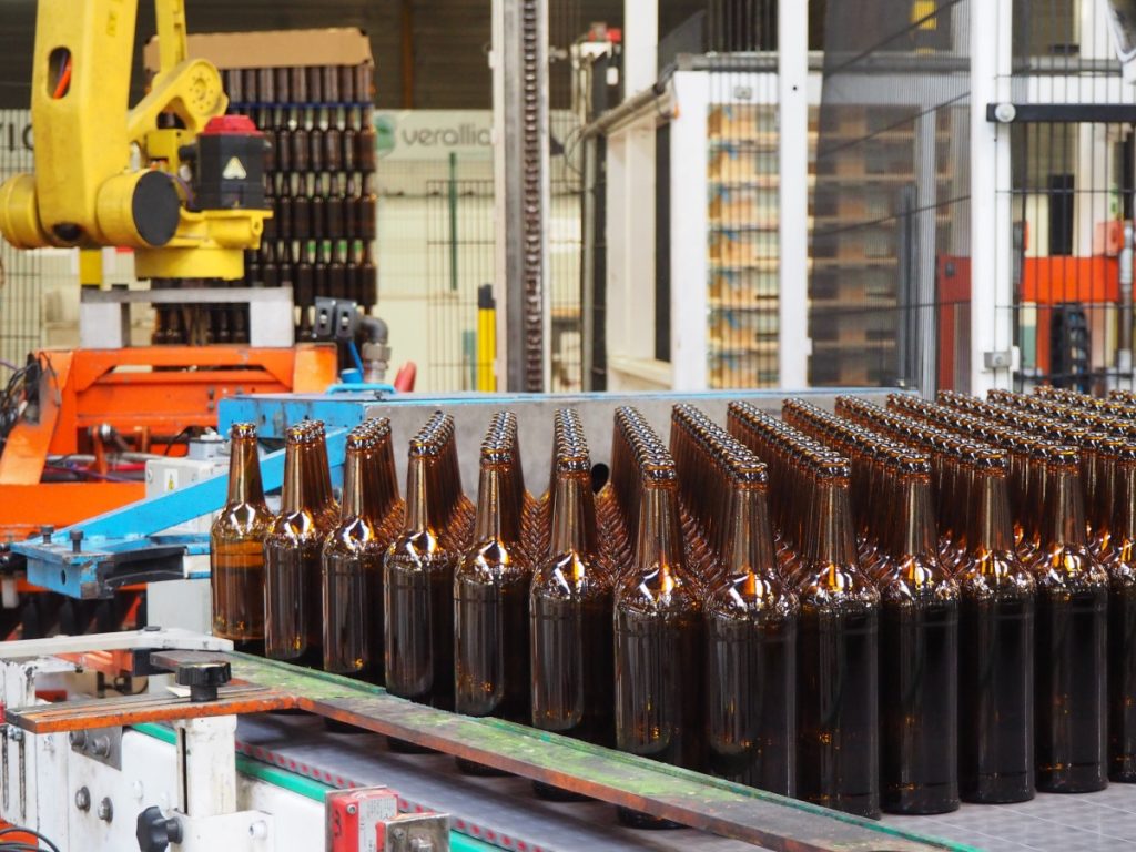 Bouteilles en verre rÃ©employables