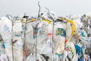 Balle d'emballages ménagers