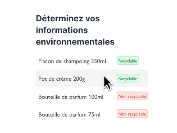 QCE (QualitÃ©s et CaractÃ©ristiques Environnementales)