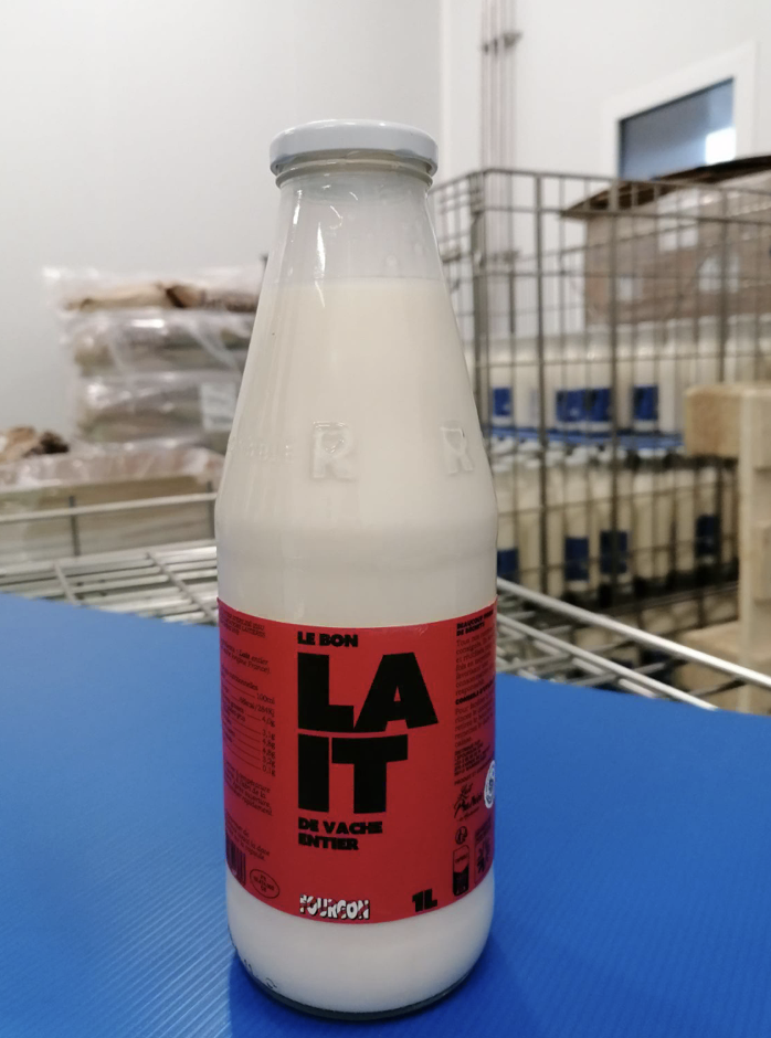 Bouteille de lait